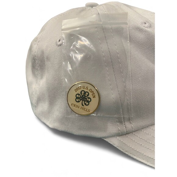 NEW US Open 2017 Erin Hills Golf Hat Cap Strap Back USGA Includes Ball Marker - Picture 2 of 4